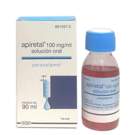 Apiretal 100 mg/ml solucion oral 90 ml