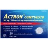 Actron compuesto 20 comprimidos efervescentes