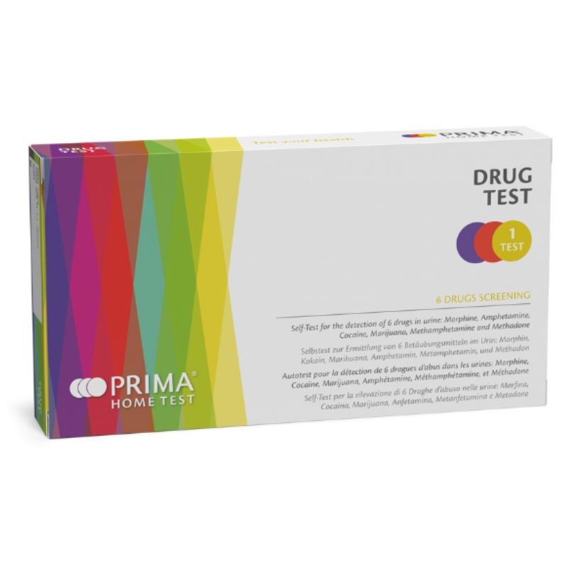 Test drug test prima home test 6 drogas 1 unidad