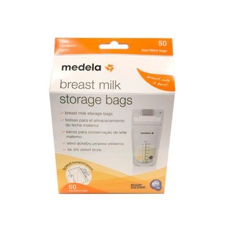 Medela bolsas para leche materna 50 u