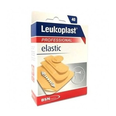 Leukoplast elastic aposito adh surtido 40 u