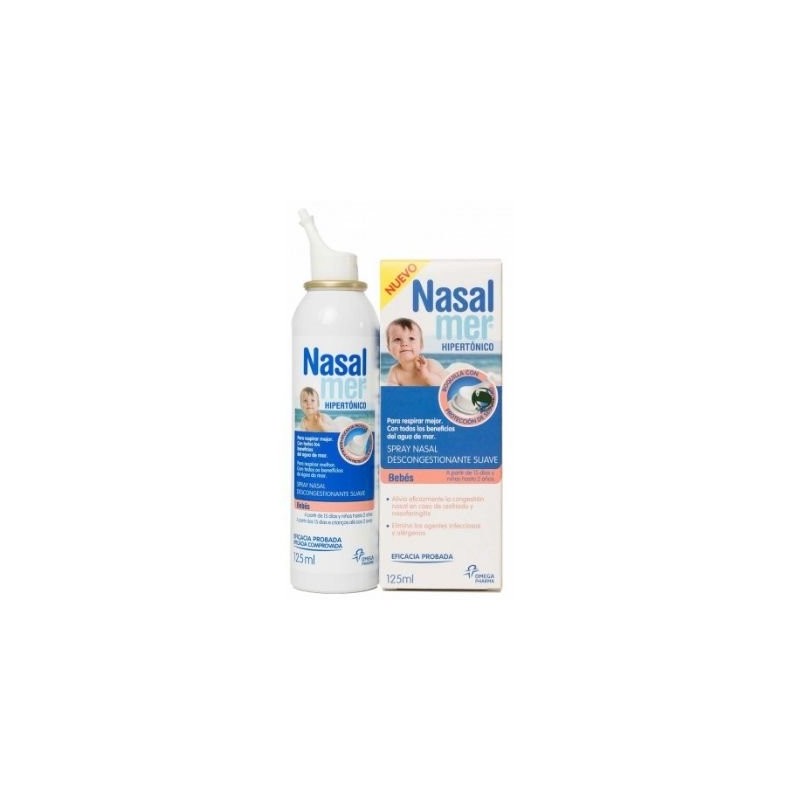 Nasalmer spray nasal hipertonico suave 125 ml